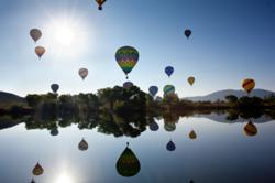 Morning Hot Air Balloon Launch in Temecula